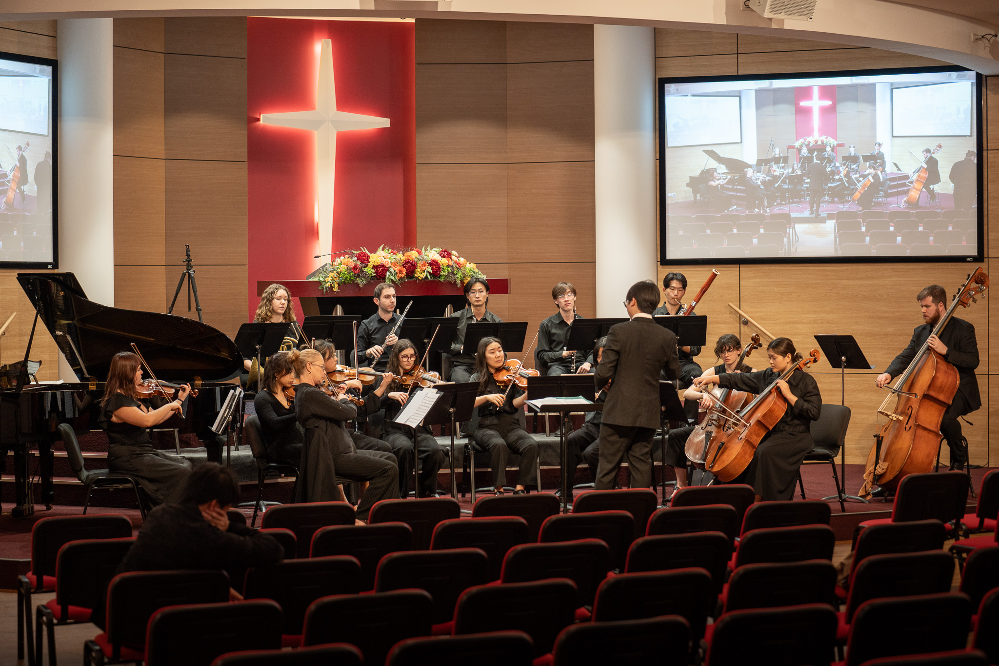 Horizon Orchestral Studio rehearsal for New Horizons